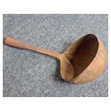 Antique Hand-Forged Copper Ladle