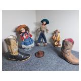 Western Dolls and Decor