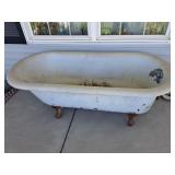 Antique Claw Foot Cast Iron Tub