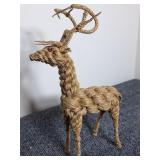 Mid-Century Danish Jute Rope Deer Figurine