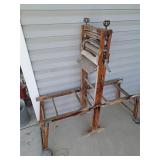 Antique Wooden Anchor Brand Folding Laundry Wringe