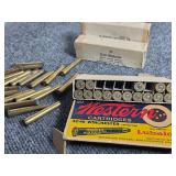 32-40 Winchester Cartridges (15) and Brass