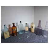 Antique Medical Bottles & Other