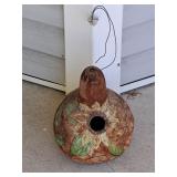 Large Painted Gord Birdhouse