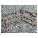 Antique Key Collection