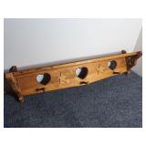 Wooden Shelf / Coat Rack