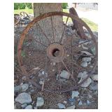 Antique Farm Implement Wheel