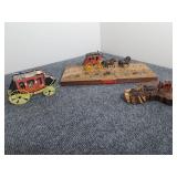 Vintage Miniature Stagecoach's