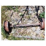 Antique Ore Car Axle