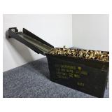 Ammo Box w/9mm Brass Shells
