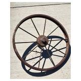 Vintage Metal Wheel