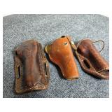 Assorted Leather Holsters