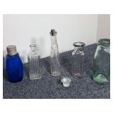 Antique Glass Bottle Collection