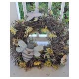 Bumblebee Wreath