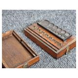 Antique Weight Set for Gold Scales