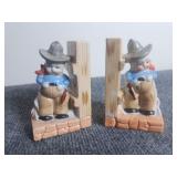 Vintage Ceramic Bookends