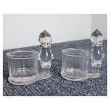 2 1910's Kewpie by Battel Figutal Glass