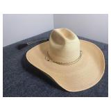 Vintage Straw Cowboy Hat