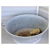Vintage Galvanized Wash Tub