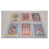 6 Garbage Pail Kids Cards