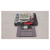 Super Nintendo Bass Masters Game