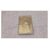 1999 Pikachu Pokï¿½mon Gold Card