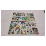 20 Vintage Baseball Cards