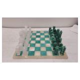 Vintage Marble Chess Set