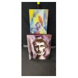 Signed Painting on Canvas 11'ï¿½14' &16'ï¿½20'
