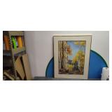 Signed 38'ï¿½30' Mountain Scenery Art