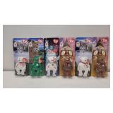 6) NIB Beanie Babies