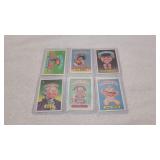 6 Garbage Pail Kids Cards