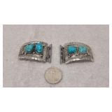Sterling Silver & Turquoise Tips