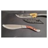 2) Knives 5 1/2' Blades