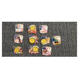10) Collectable Olympic Pins