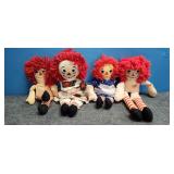 Four 12'-15' Dolls