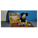 Mickey Mouse Memorabilia Toys, and Photo Album