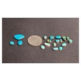 Various Turquoise Cabochons