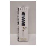 NIB Elle Ceramic Spiral Curling Iron