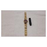 Gold Tone Watch