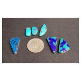 Azurite, Spider Web & Lone Mountain Turquoise