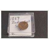 1869 Indian Head Penny