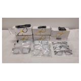 Six 3 Packs of Prescription Glasses