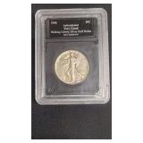 1946 Walking Liberty Silver Half Dollar Very Good