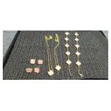 Two ea Necklaces, Bracelets & Earrings