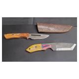 3' Knife with Sheath, 4' Knife