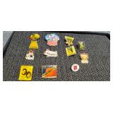 12) Collectable Pins