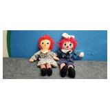 Two 19' Dolls Handmade