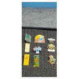 9) Collectable Athens Olympic Pins