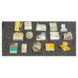 15) Collectable Utah Olympic Pins